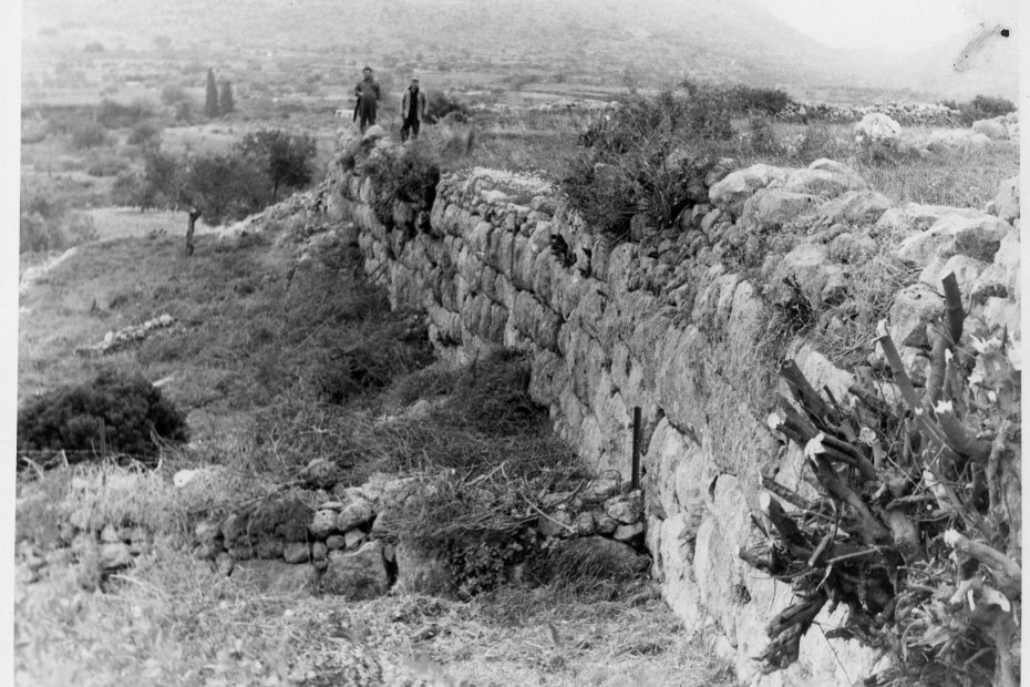 Όψη τειχών πόλης στη νότια πλευρά